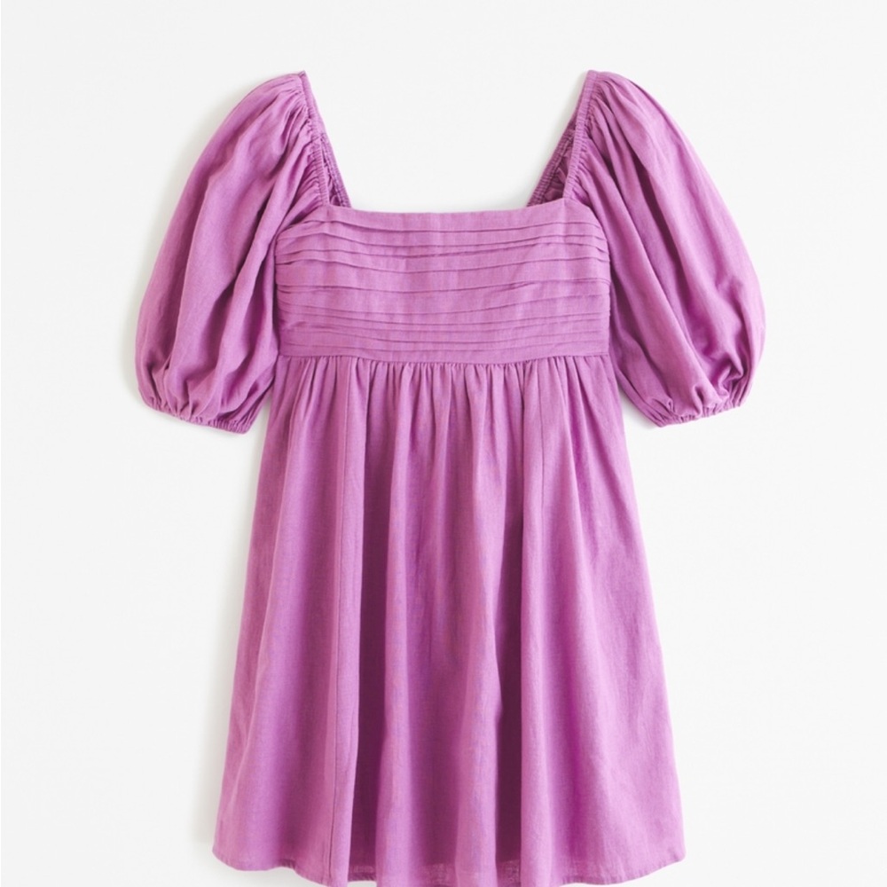 AF Emerson short sleeve puff linen dress NWT size xl P